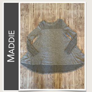 💕Maddie Swing Sweater EUC Gray